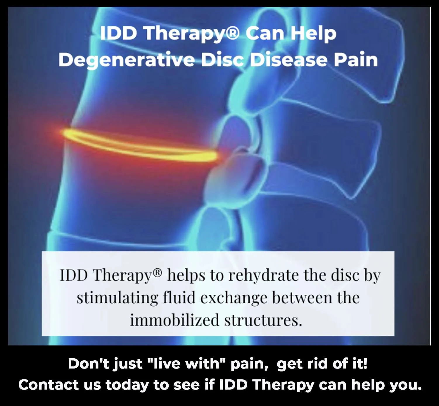 Degenerative Disc Pain Provider