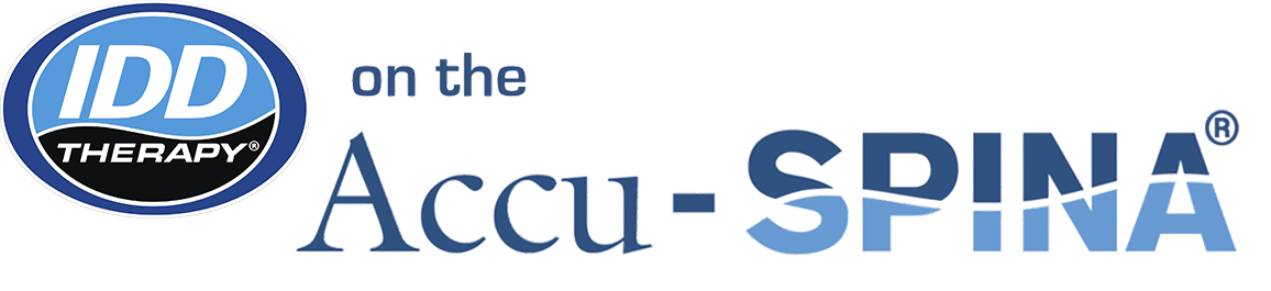 IDD Therapy on the Accu-Spina logo
